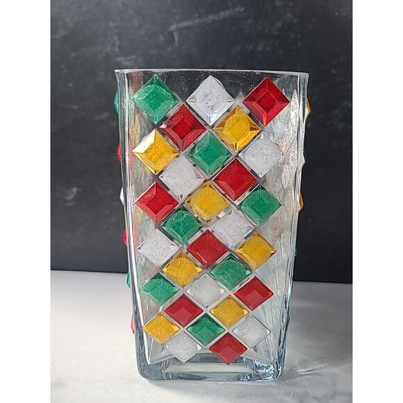 Colorful Glass Vase - Picture 3 of 10